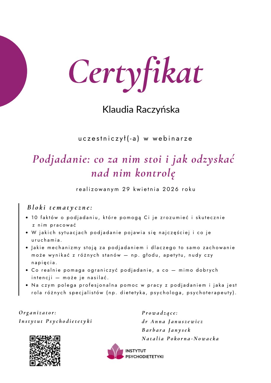 Podjadanie: co za nim stoi i jak odzyskać nad nim kontrolę