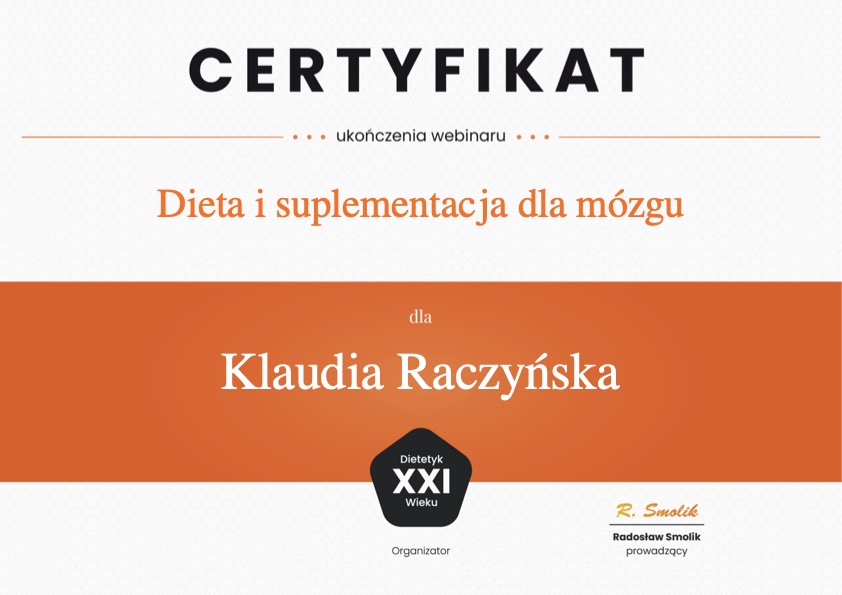 Dieta i suplementacja dla mózgu