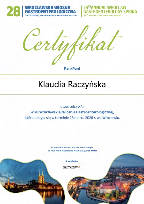 28. Wrocławska Wiosna Gastroenterologiczna